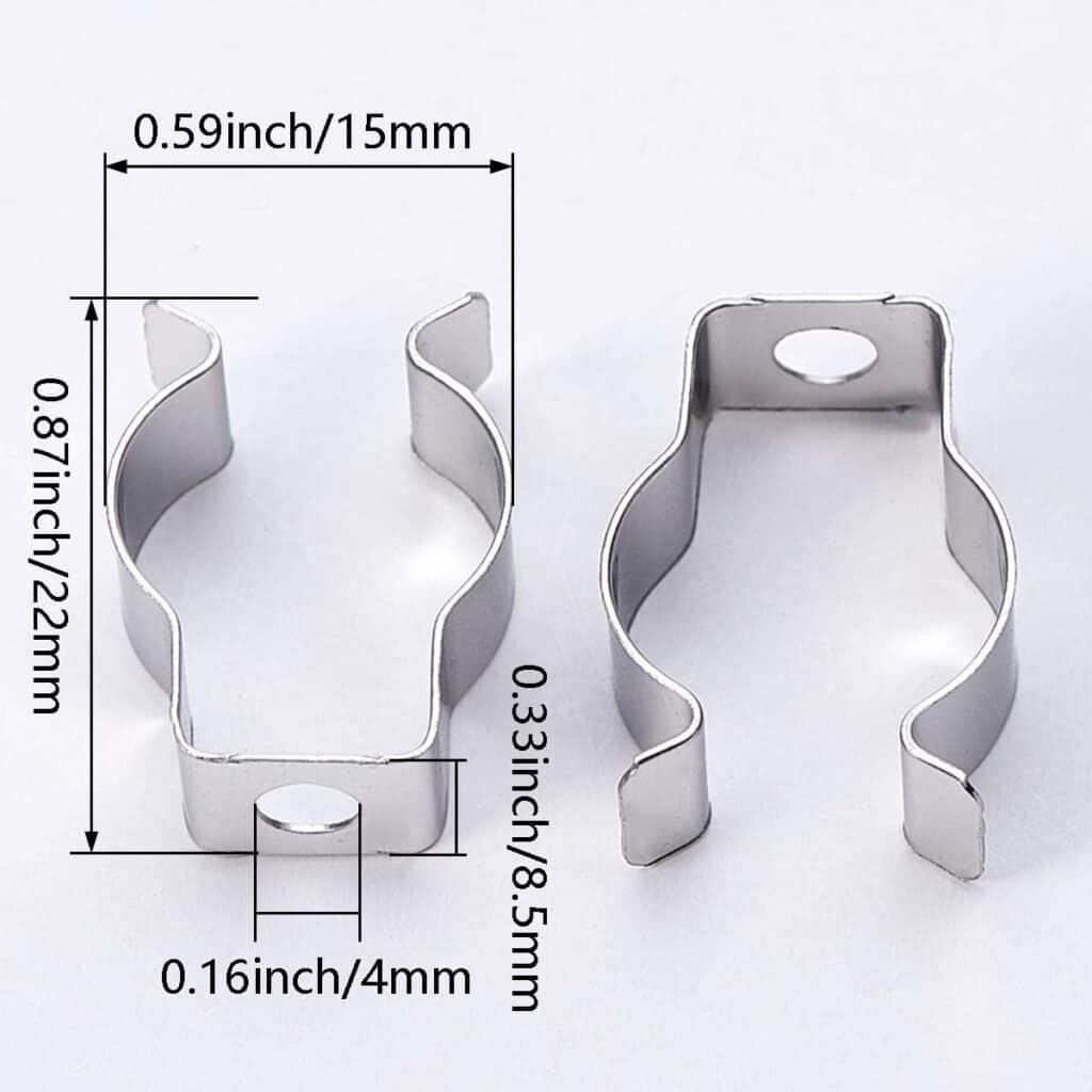 T5 U Clips Holder Bracket for G5 bulbs