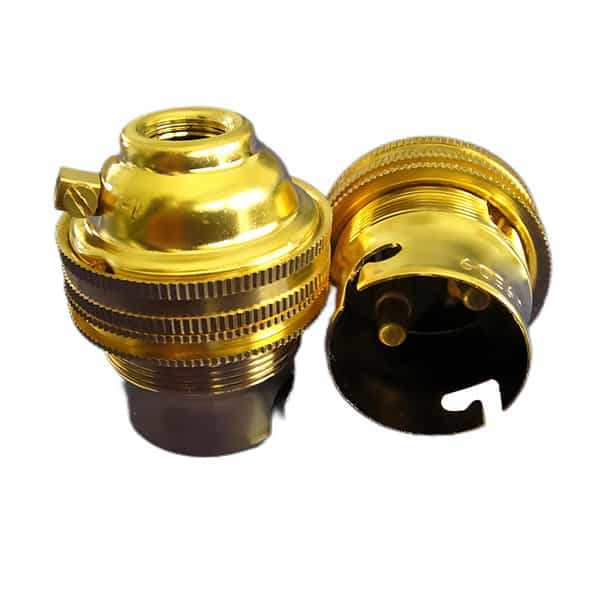 B22 Bayonet Brass lamp holder sockets Australia manufacturer