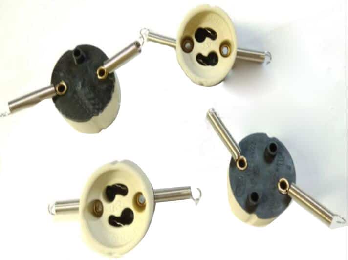 GU10 Lamp Holder Base Lighting with Springs