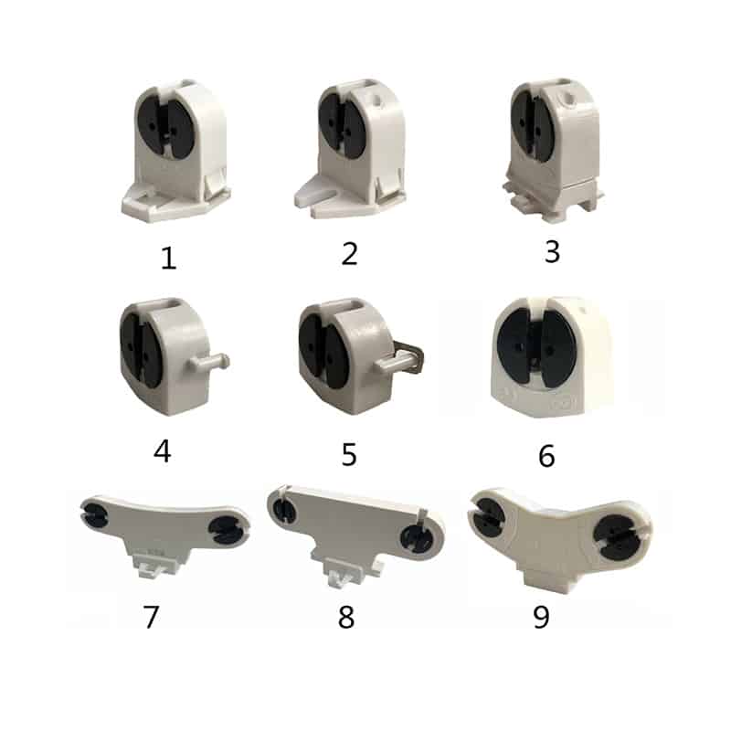T5 G5 light bulb sockets fluorescent lamp holder