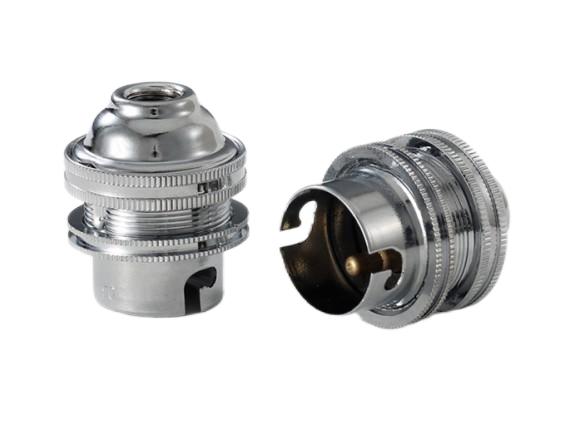 B22 brass bayonet thread light bulb sockets